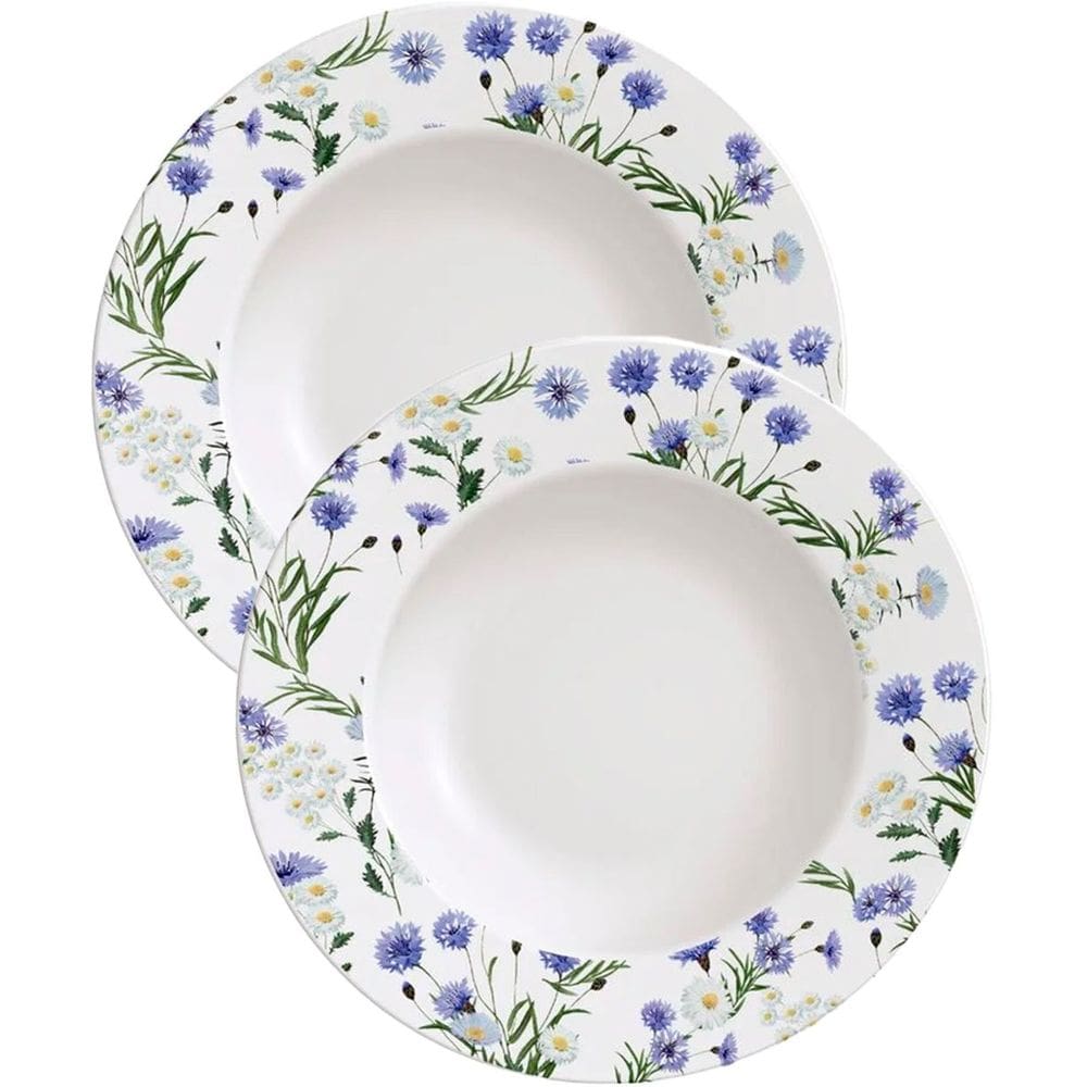 Kit Jogo Prato Raso Jantar 10 Pessoas 10Pçs Ana Alice 27,5cm