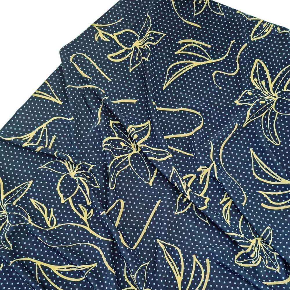Tecido Malha Fria Liganete Estampado & Lisos - Rolo 4 Metros