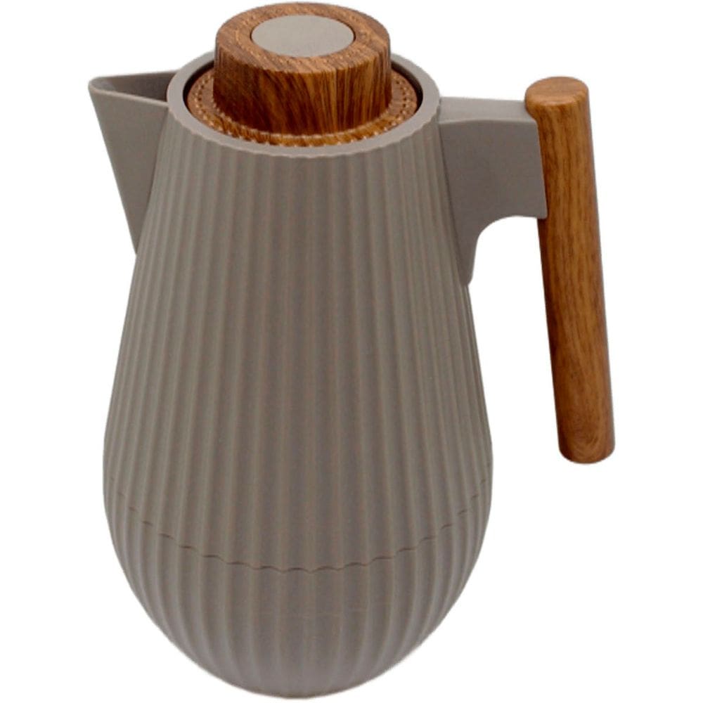 Garrafa Térmica De Mesa Morden Gray Cinza Chimarrão Leite 1L