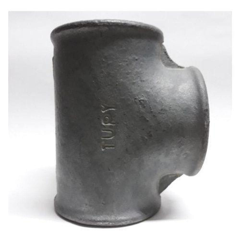 Te De Ferro Galvanizado 4 Bsp