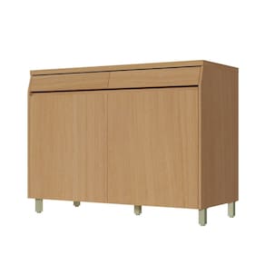 Balcão com Tampo 120cm 2 Portas 2 Gavetas 100 MDF Simone Mendes Nesher