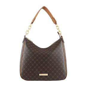 Bolsa Luz da Lua Hobo Média Monograma Mocca