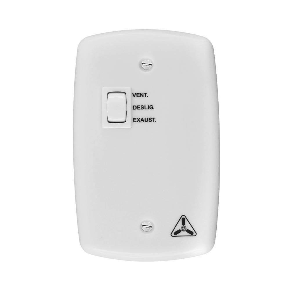 Chave Reversora Venti Delta Com Espelho Branco