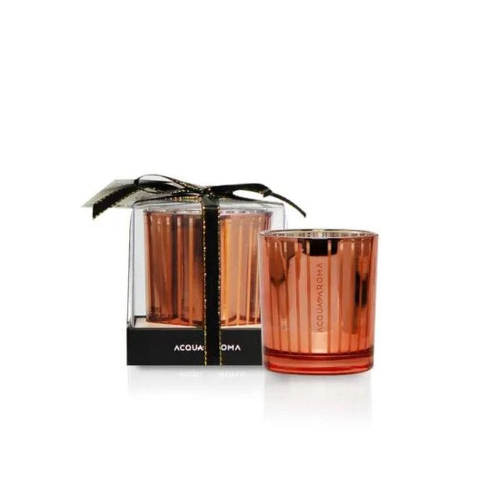 Vela Perfumada Clássica Frutas Tropicais & Canela - 160g Acqua Aroma