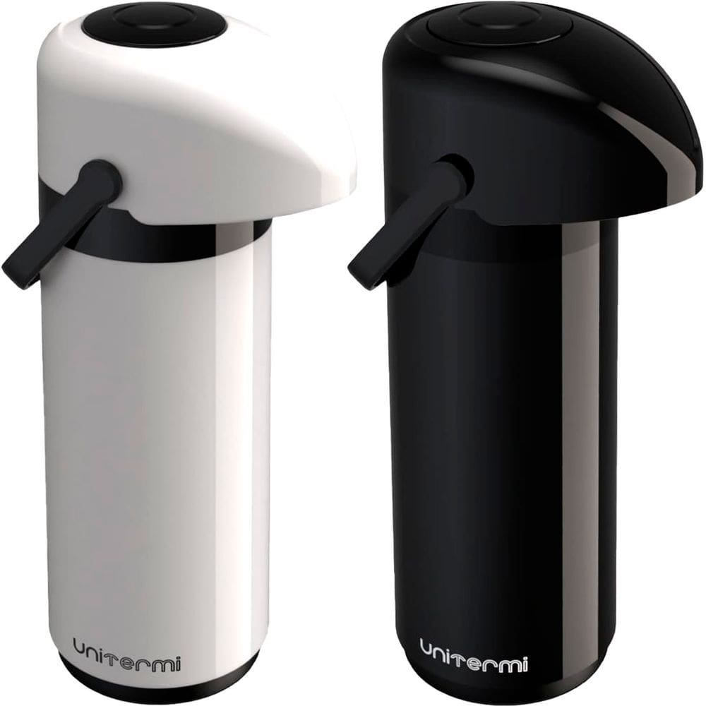 Kit 2 Garrafa Térmica Mesa Verona Pressão 1,8L Café C Leite