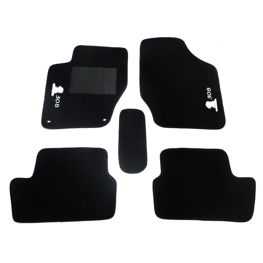 Jogo De Tapete Automotivo P 308 Carpete Base Pinada
