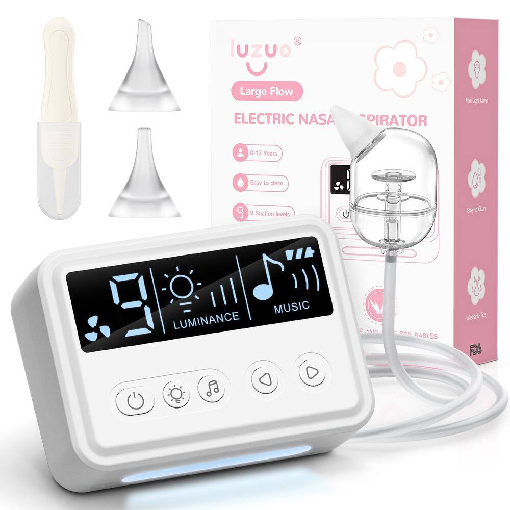Aspirador nasal iuzuo Electric Baby com 9 níveis de sucção