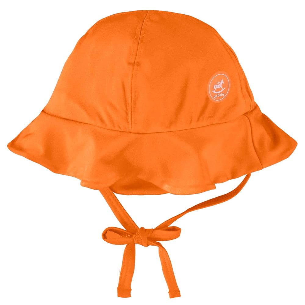 Chapéu Praia Bebê Proteção UV Laranja Oriole Up Baby