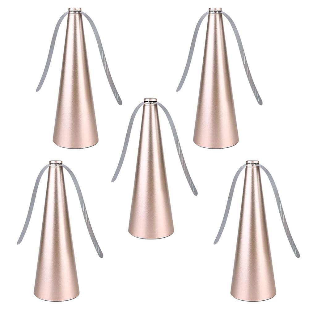 Repelente Ventilador Anti Inseto Mosca Pernilongo Kit 5 Unidades Mosquito Jardim Mesa Piquenique Ar Livre Casa Quintal Lazer