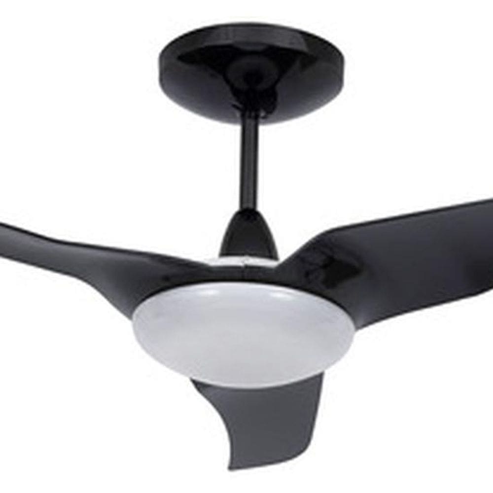 Ventilador Teto Controle Parede 106cm Slim Preto 220v Aliseu