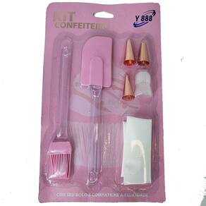 Kit Confeiteiro Para Bolo Com 7 Peças