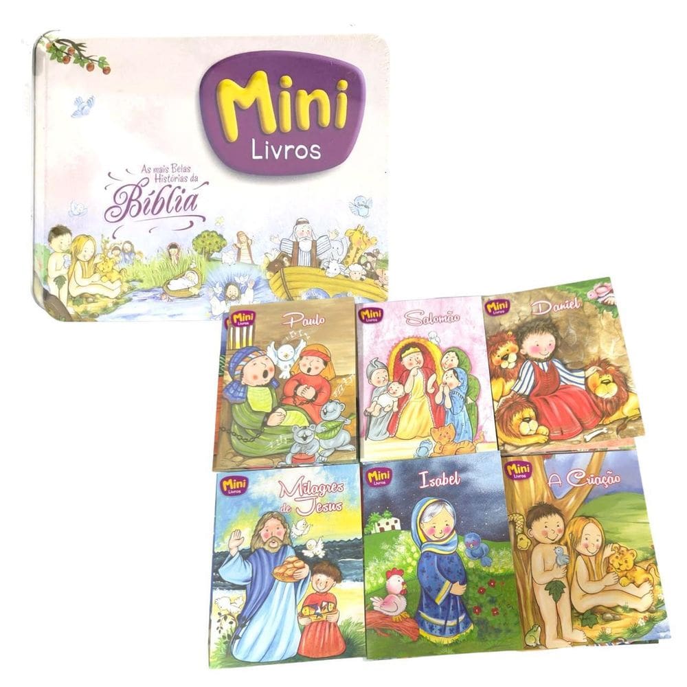 Mini - Lata: Mais Belas Histórias Da Bíblia, As - C/10 Und.