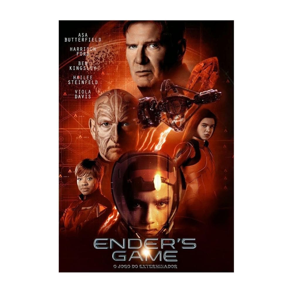 Enders Game - O Jogo Do Exterminador - Dvd - 2013