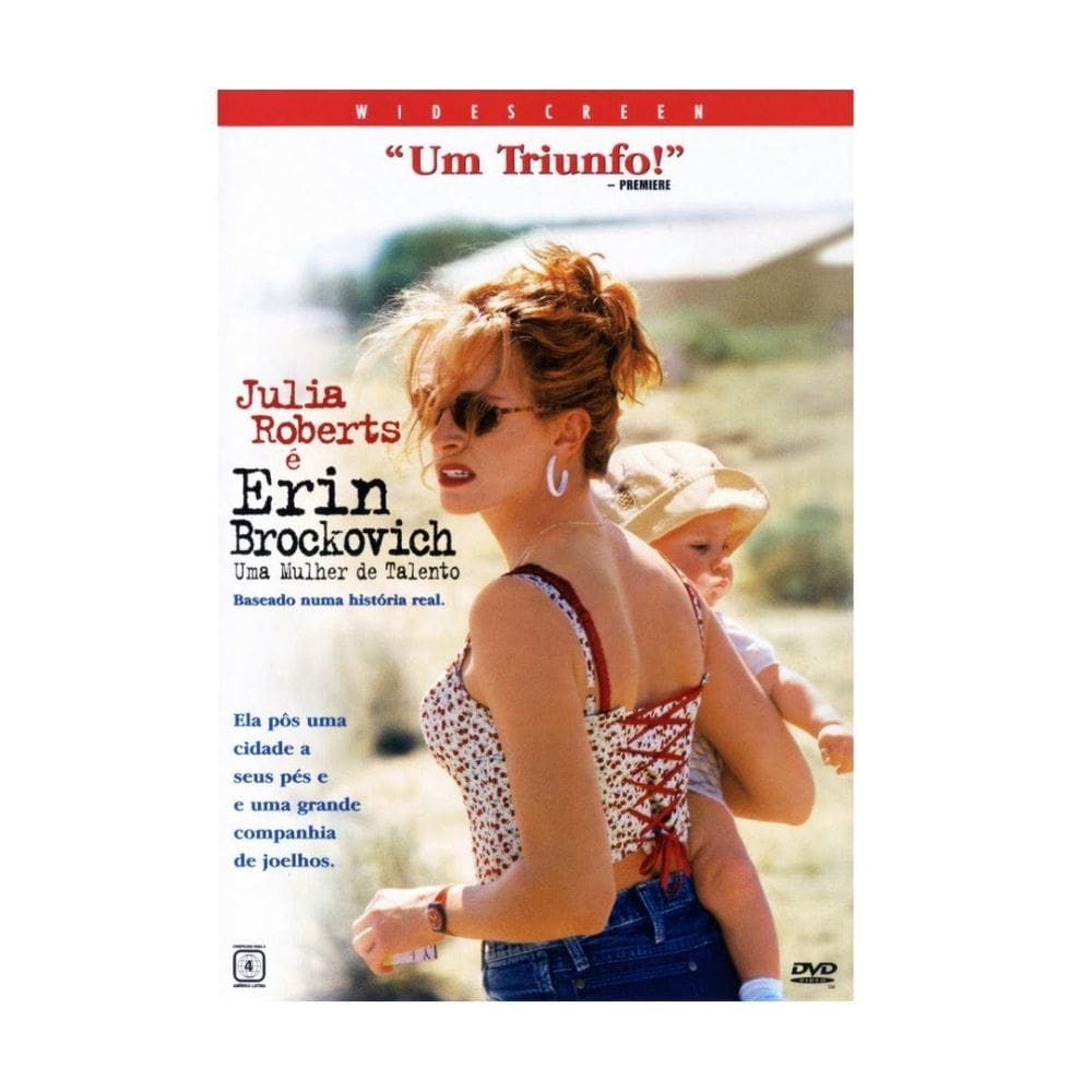 Erin Brockovich - Uma Mulher De Talento - Dvd 2000