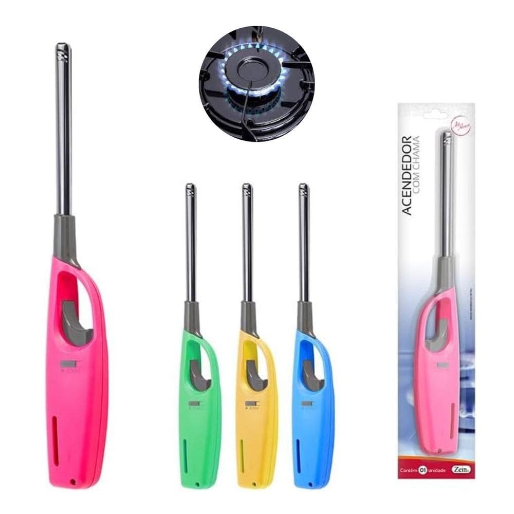 Acendedor Fogão Lareira Multiuso Resistente