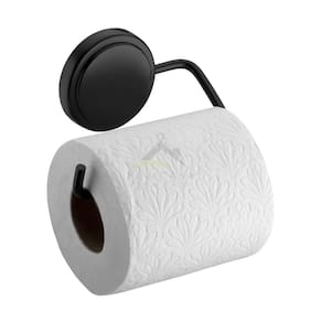 Porta Papel Higiênico Papeleira Com Adesivo Future Preto