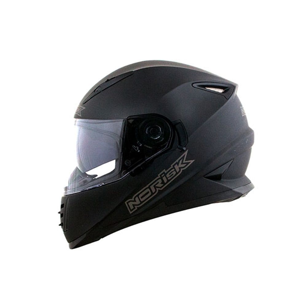 Capacete Norisk FF302 Soul Monocolor Preto Fosco