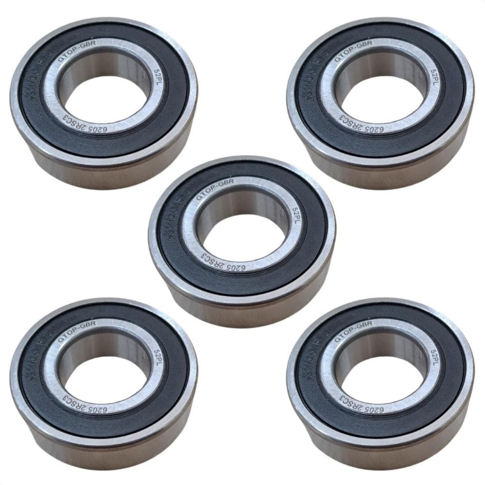 Kit 5 Rolamento Inferior Lavadora Electrolux Lm06 Top8 6205