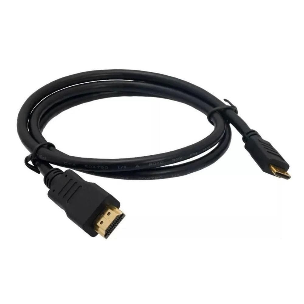 Cabo Mini Hdmi Da Filmadora Canon Legria Hf R17 Compatível