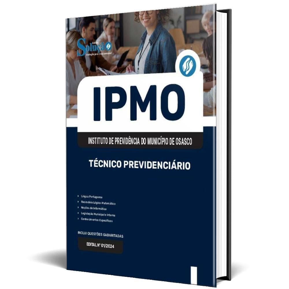 Apostila Ipmo 2025 - Técnico Previdenciário