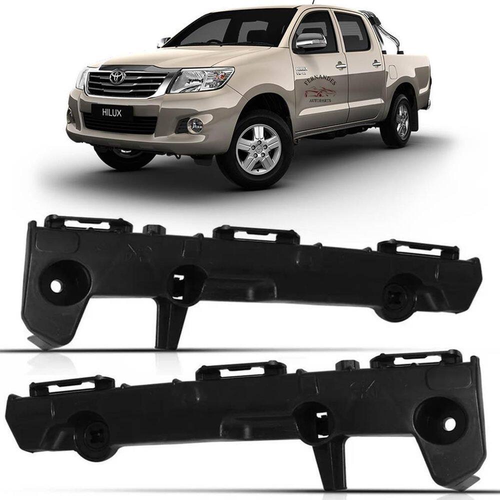 Par Guia Parachoque Dianteiro Hilux