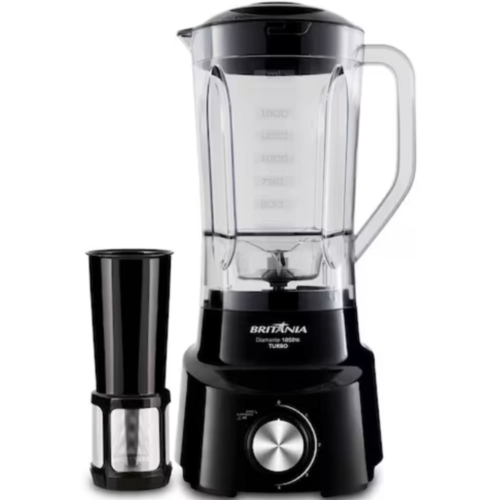 Liquidificador Britania Ultra Turbo 1050W 2.6L 4 Velocidades 127V