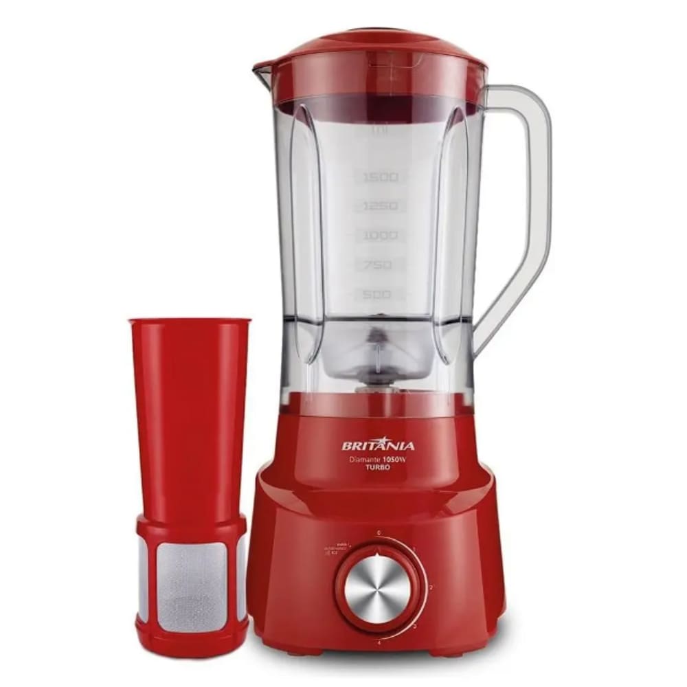 Liquidificador Britania Ultra Turbo 1050W 2.6L 4 Velocidades 220V