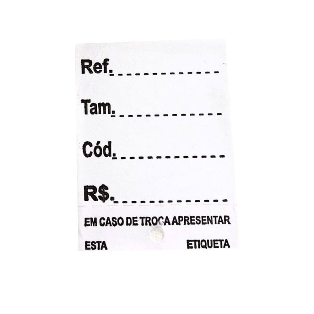 Etiqueta Adesiva Rolo Pct 1000 Pç Dv 08 S