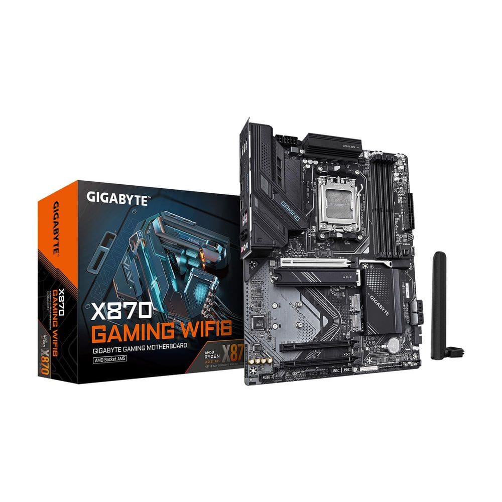 Placa-mãe GIGABYTE X870 Gaming WIFI6 AMD AM5 LGA 1718 ATX