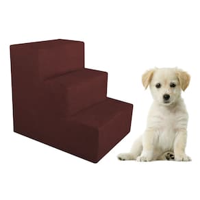 Escada Pet para Cães e Gatos Suede Marsala Dal Poz Estofados