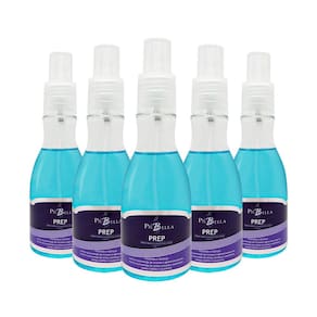 Kit 5 Prep Piubella Higienizador Unhas Spray 120Ml Piu Bella
