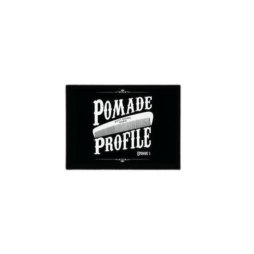 Quadro Pomade Profile 24X18Cm