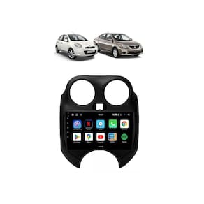 Kit Multimidia March Versa 10 / 14 Carplay AndroidAuto 9 Pol - Roadstar 908BR