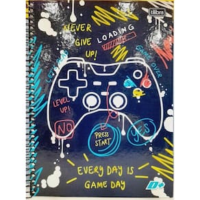 Caderno Univ. 10 Matérias 200Fls D Mais Capa 27 - Tilibra
