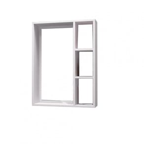 Nicho Banheiro Sem Espelho Branco Mdf