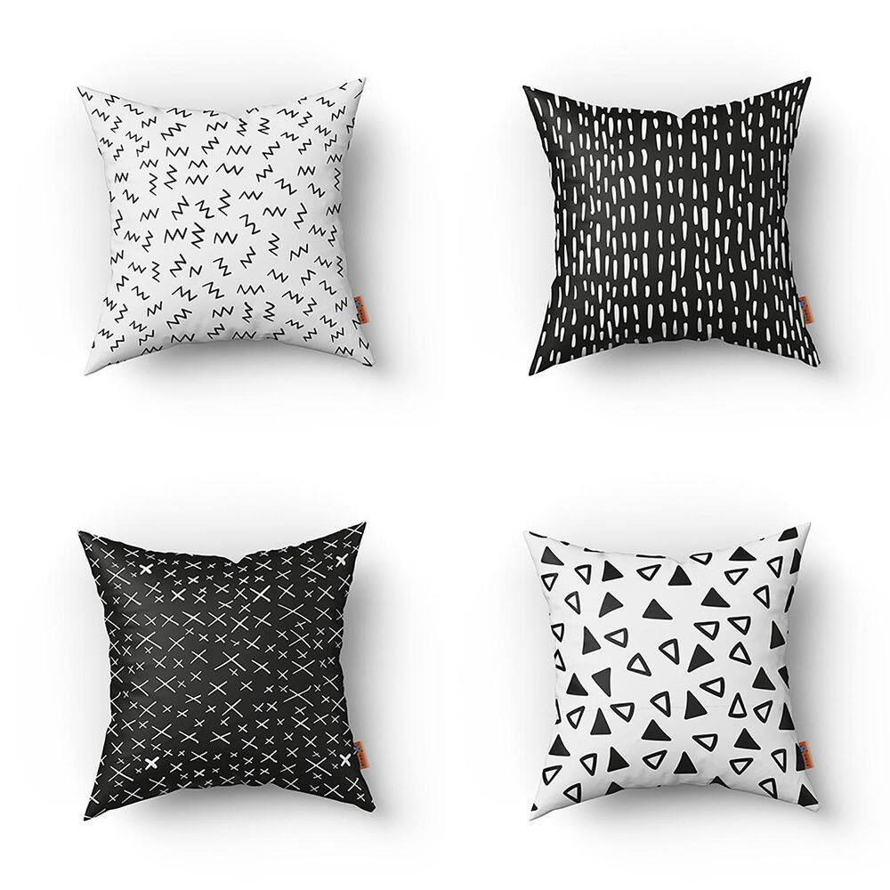 Kit Almofadas Decorativas Estampadas 35x35cm Modelo 029