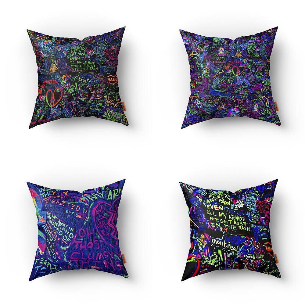 Kit Almofadas Decorativas Estampadas 35X35Cm 250