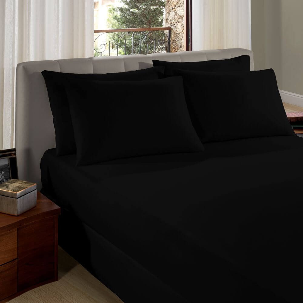 Lençol com Elástico Casal Liso 1,38m x 1,88m x 30cm - Sul Brasil