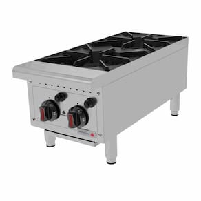 Fogão Profissional Progás Pro-2000 A Gás 2 Bocas Para Bancada Aço Inox P44607