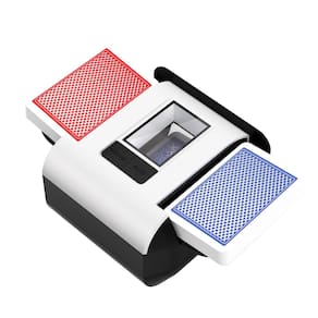Baralhador automático de cartas BIFTU recarregável de 1-2 baralhos