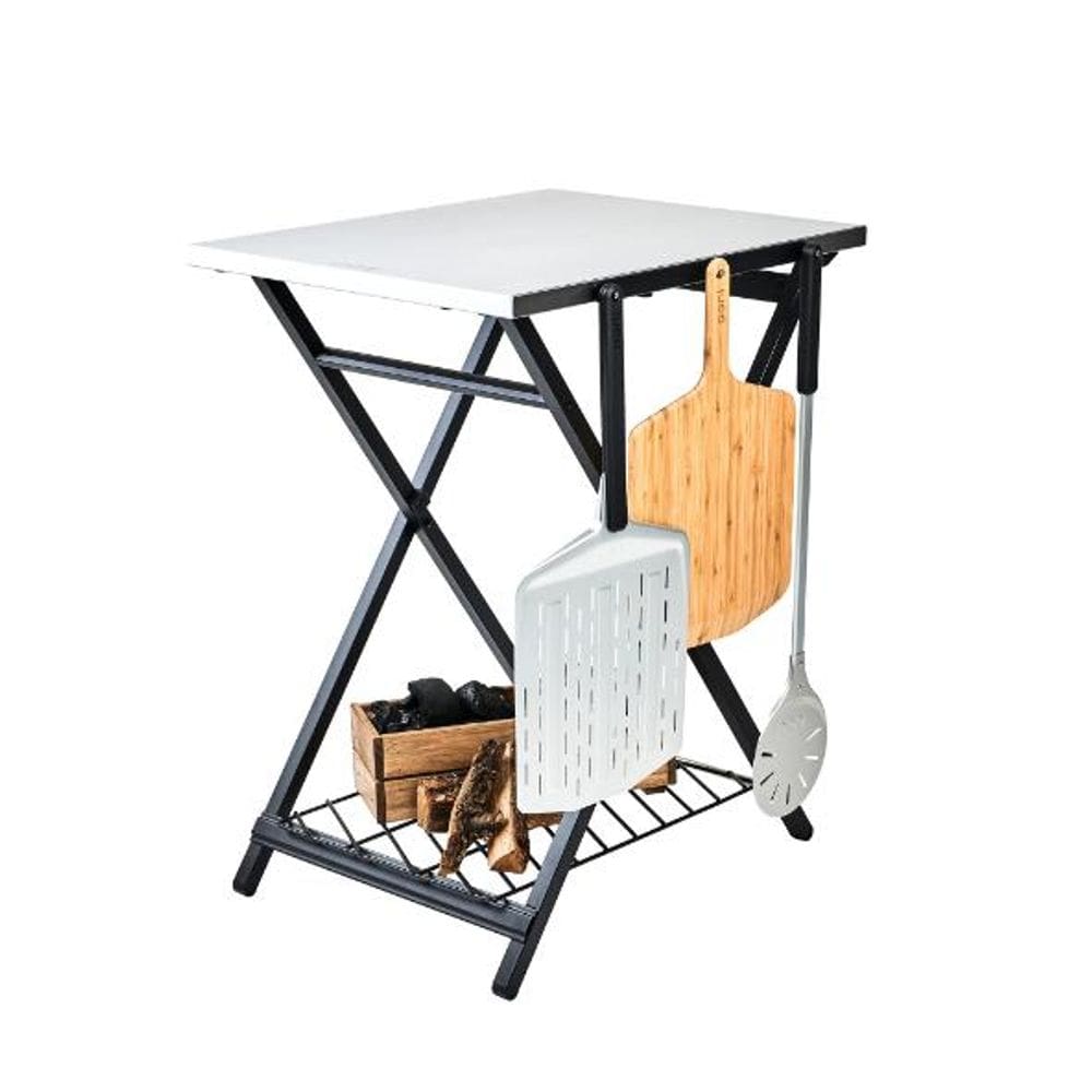 Mesa Retrátil Ooni em Aço Inox