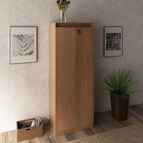 Estante para Escritório 2 Portas com Chave ME4151 Tecno Mobili