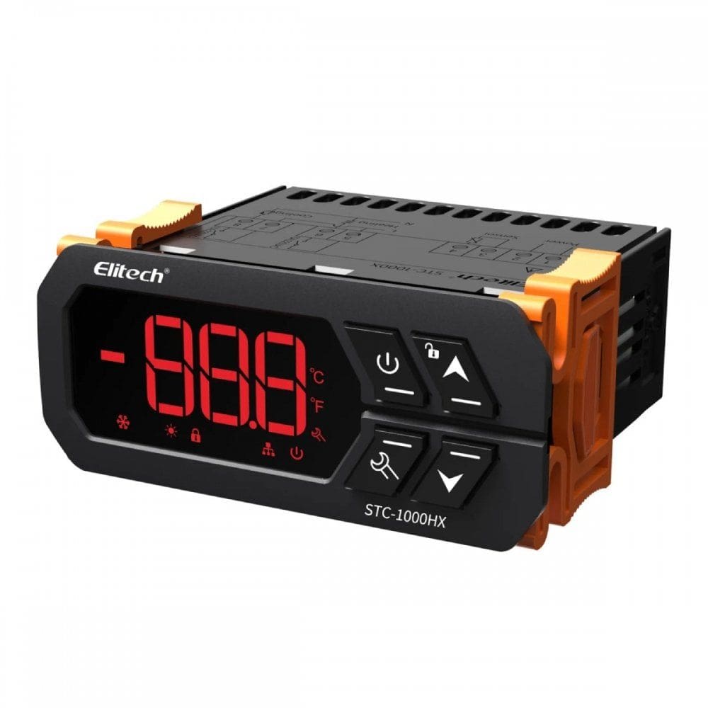 Controlador de temperatura para refrigeração e aquecimento automático 220V STC-1000HX