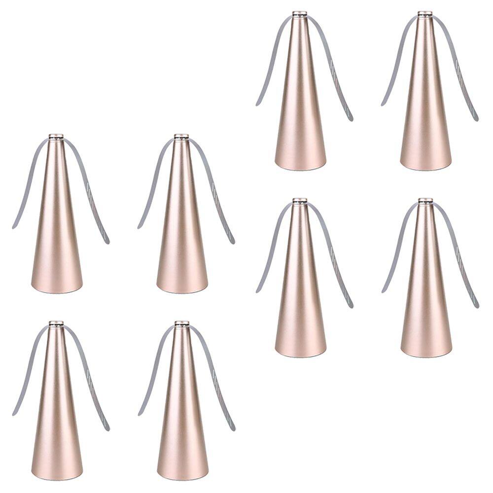 Repelente Ventilador Afasta Mosca Inseto Kit 8 unidades Mosquito Pernilongo Mesa Casa Jardim Quintal Piquenique Acampamento Ar livre Lazer