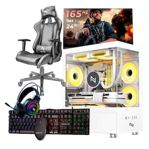 Pc Gamer Completo Ryzen 5 5600GT, 16GB 3200Mhz, (Radeon Vega 7 Integrado), A520M DX, SSD 480GB M.2, 500W 80 Plus, 3 fans, Cadeira, Neologic - NLI89157