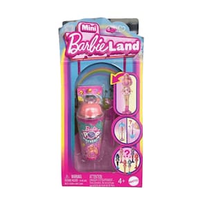 Boneca - Mini BarbieLand Pop Reveal Surpresa - Rosa Claro MATTEL