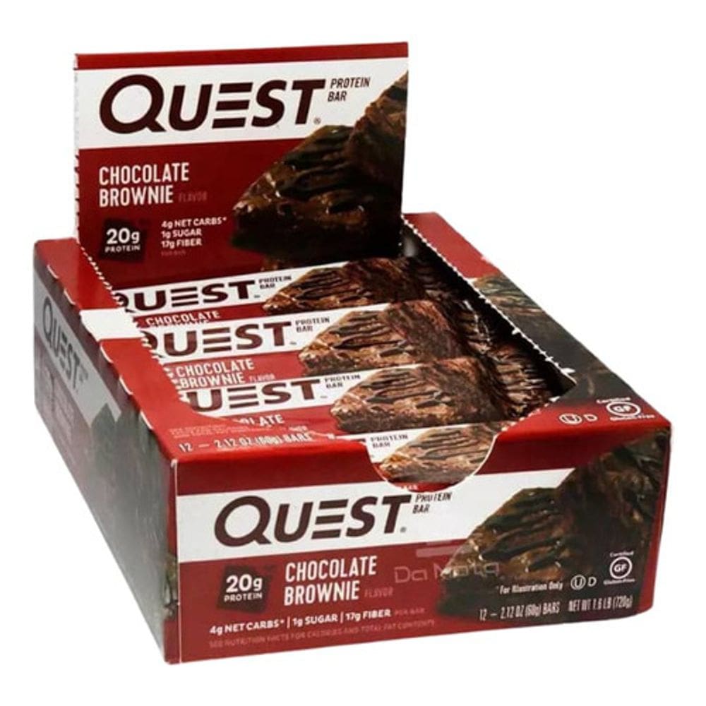 Quest Protein Bar (Caixa c/ 12uni de 60g) Quest Nutrition