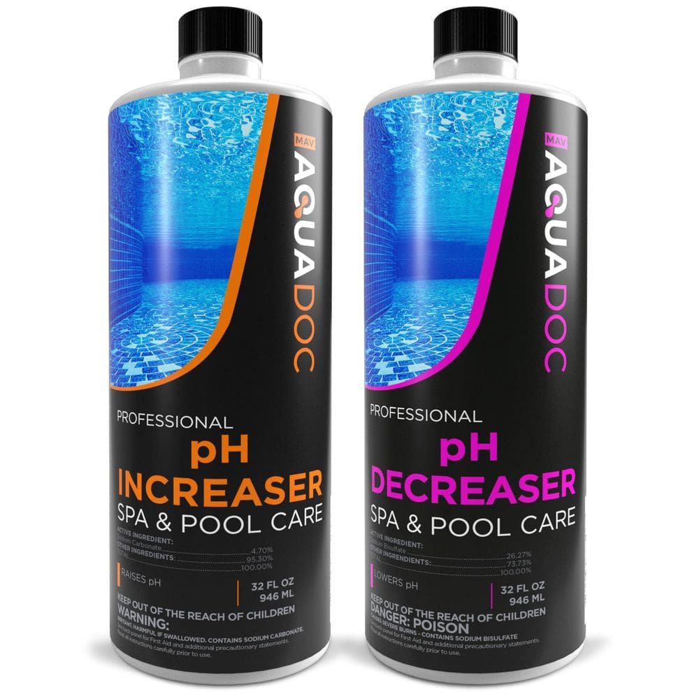 Aumentador e diminuidor de pH AquaDoc para banheira de hidromassagem