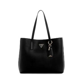 Bolsa GUESS Meridian Girlfriend Tote preta