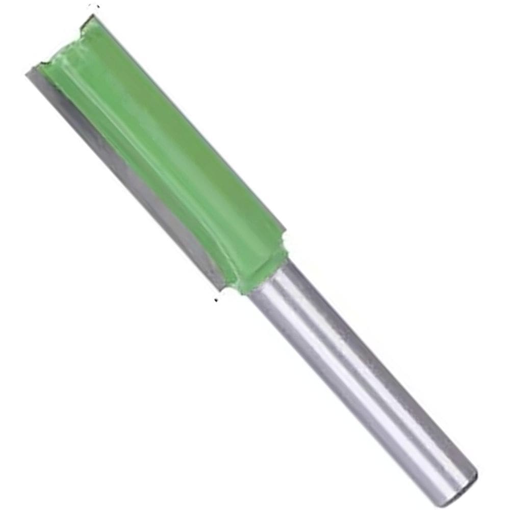 Fresa Reta Paralela 10Mm Haste 6Mm Metal Duro Tupia Madeira